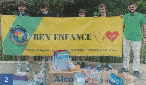 Un geste solidaire pour les enfants du Bénin