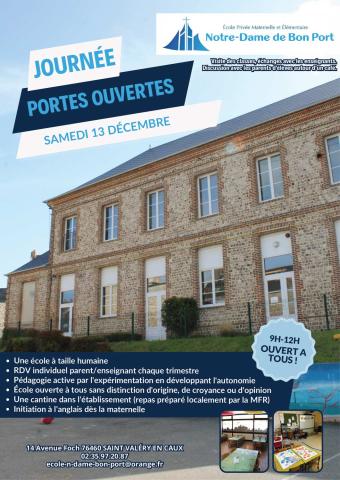 Journée portes ouvertes - École Notre-Dame de Bon Port