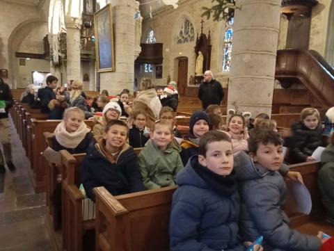 Célébration de Noël - École Sainte-Marie