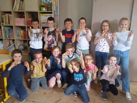 La chasse aux œufs - École Sainte-Marie