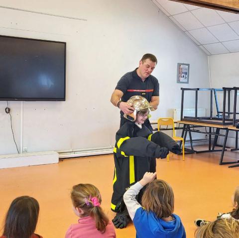 Pompiers - École Saint-Michel