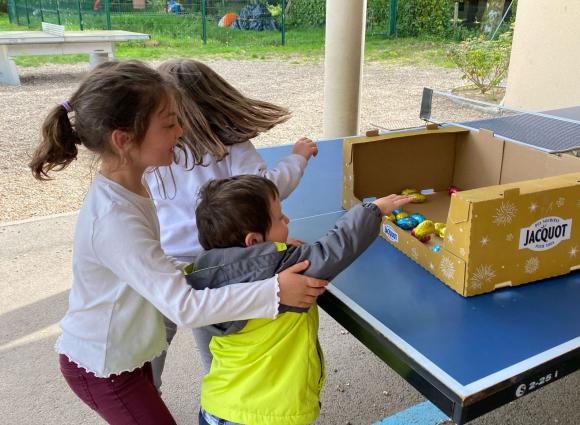 La chasse aux œufs - École Sainte-Marie