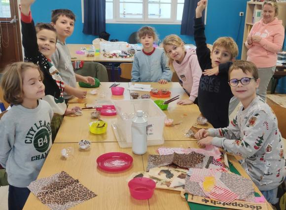 La magie de Noël s’invite à l’école - École Ste-Marie
